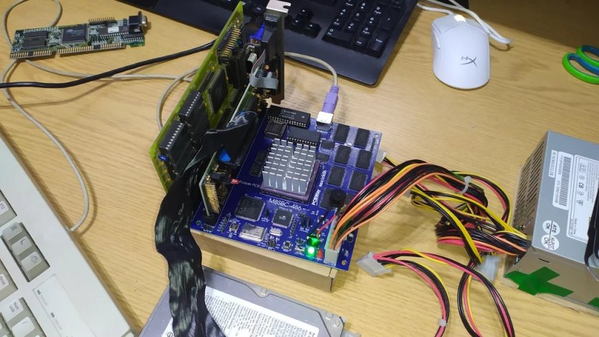 M8SBC-86 is an FPGA-Based “Kinda PC Compatible” 486