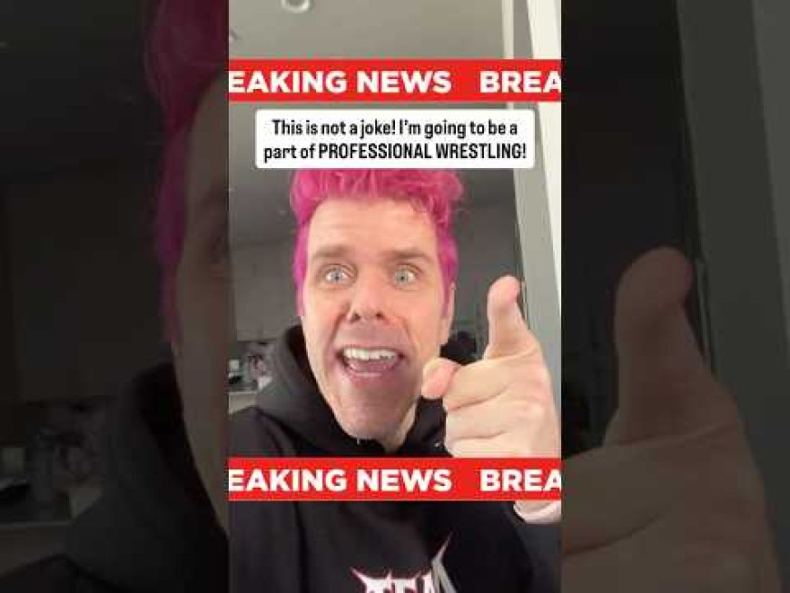 This Is Not A Joke! I'm Going To Be A Part Of PROFESSIONAL WRESTLING!