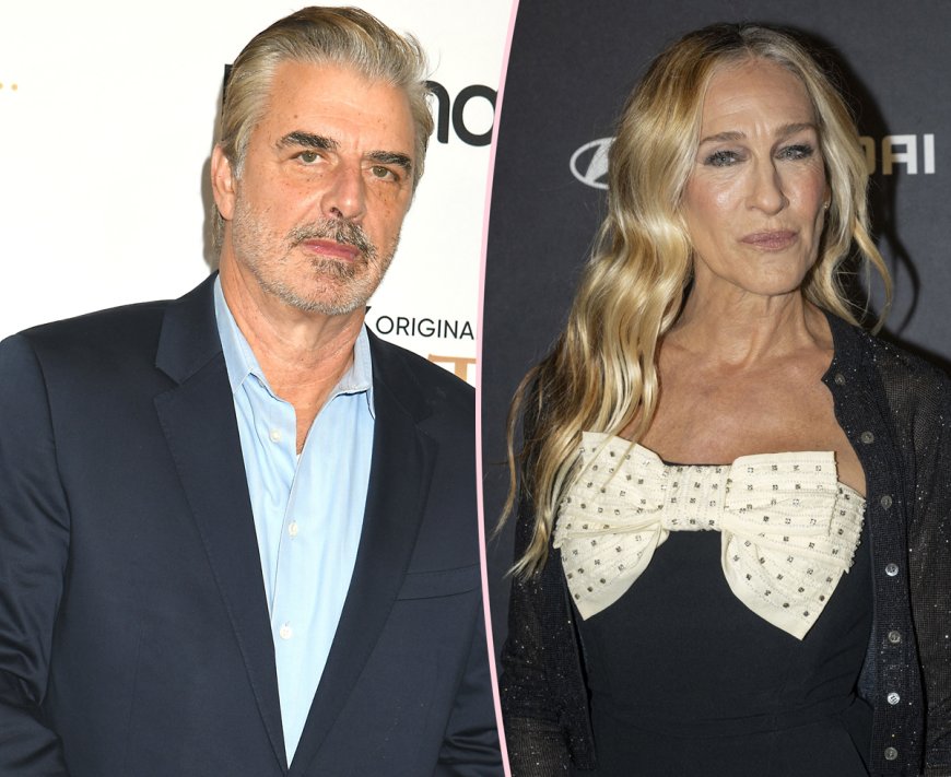 SATC Feud Continues! Chris Noth Throws MAJOR Shade At Sarah Jessica Parker After Her Golden Globes Honor!