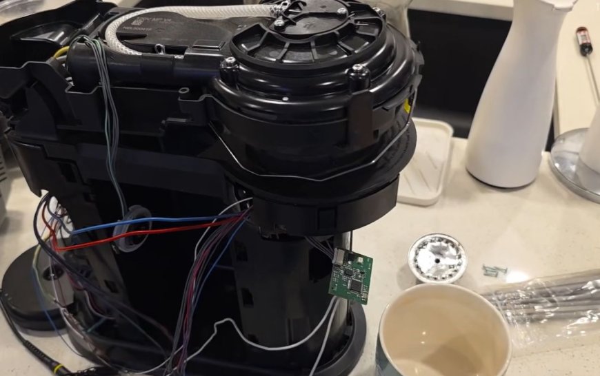 Repair and Reverse-Engineering of Nespresso Vertuo Next Coffee Machines