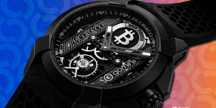 GoMining, Jacob &amp; Co. Debut $40K Luxury Bitcoin Watch Paired With 'Digital Miner'