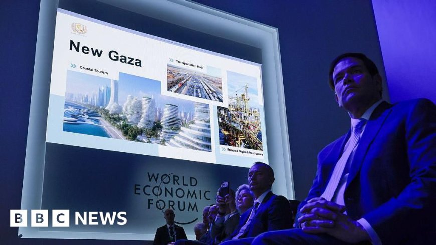 US unveils plans for 'New Gaza' with skyscrapers