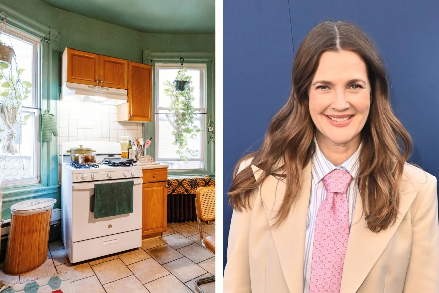 Drew Barrymore’s Kitchen Design Is Going Viral Again for the Best Reason