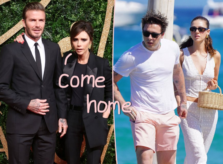 David & Victoria Beckham Ready To Surrender?! Fear Of Losing Brooklyn Forever Has Them Shook!