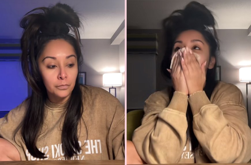 Snooki Breaks Down In Tears Revealing Doctors Found Cancerous Cells In Her Cervix & She May Have To Undergo A Hysterectomy: 'I'm Terrified'