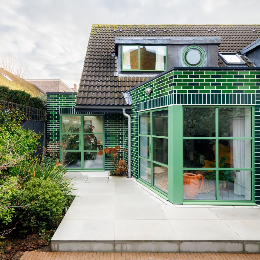 A Green ‘Monster’ Hides on a Quiet London Street