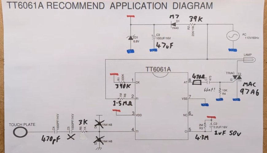 Inside a Sketchy Mains Voltage Touch Control Dimmer