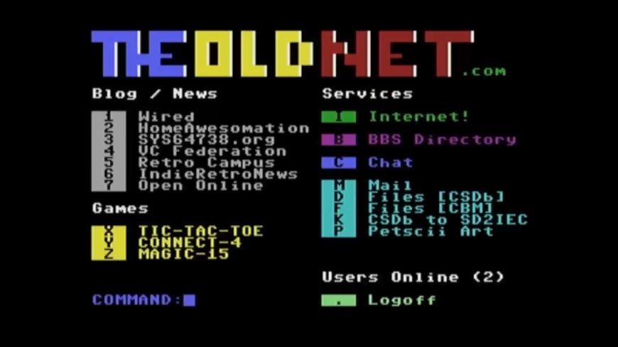 Commodore 64 Helps Revive the BBS Days