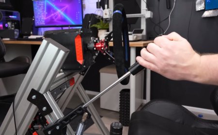 Driving Sim Handbrake Based on Load Cell