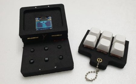Fidget Clicker Becomes Miniature Game Console