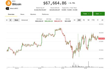 Bitcoin shrugs off Trump's new tariffs, nears $68,000 as altcoins lead modest bounce