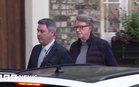 Mandelson's lawyers say he was arrested over 'baseless' claim he was a flight risk