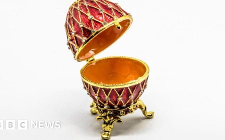 Man admits stealing Fabergé egg and watch worth £2m