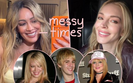 Hilary Duff Admits To Crashing Lindsay Lohan's Freaky Friday Premiere Back Amid Aaron Carter Drama!