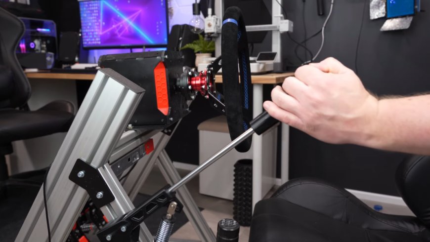 Driving Sim Handbrake Based on Load Cell