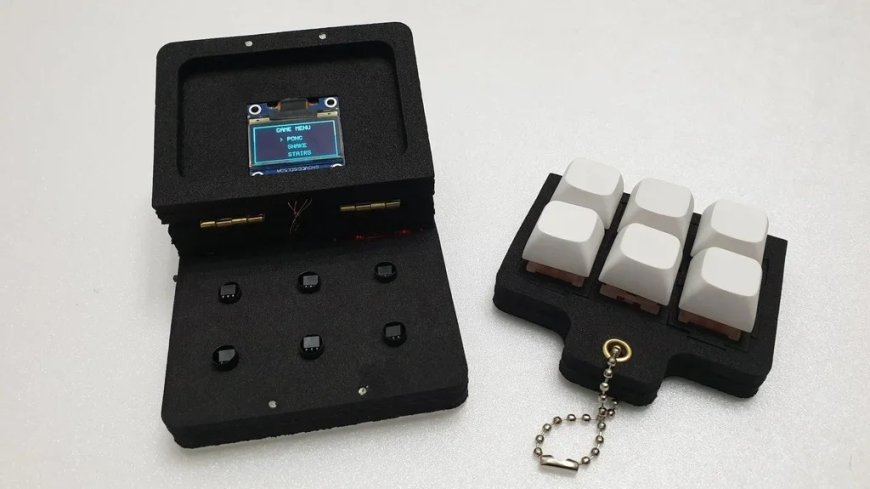 Fidget Clicker Becomes Miniature Game Console
