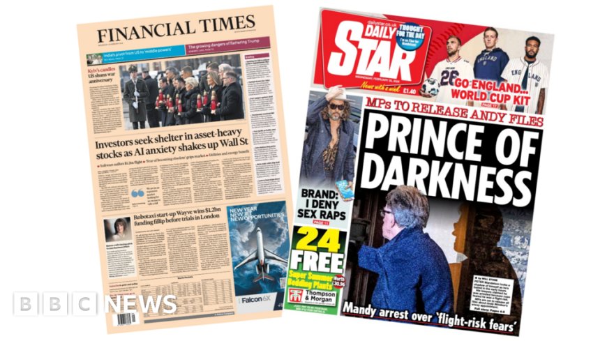 The Papers: 'US shuns war anniversary' and 'Prince of Darkness'