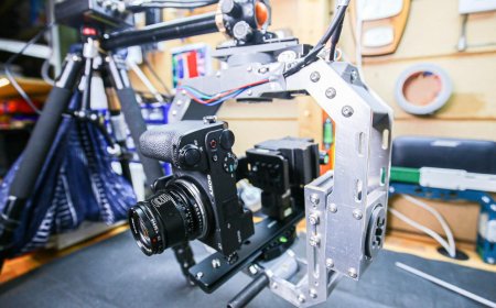 Pan-Tilt Head For Camera Motion Control
