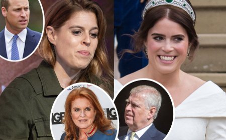 Princesses Beatrice & Eugenie BANNED From Upcoming Royal Events As Family's Told To Shun Them Amid Parents' Ties To Epstein!
