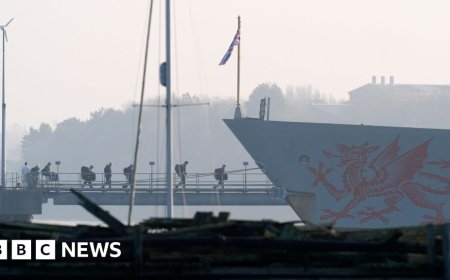 UK warship HMS Dragon not expected to sail to Cyprus until next week