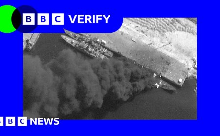 Satellite images show Iranian navy and nuclear sites hit by US-Israeli strikes