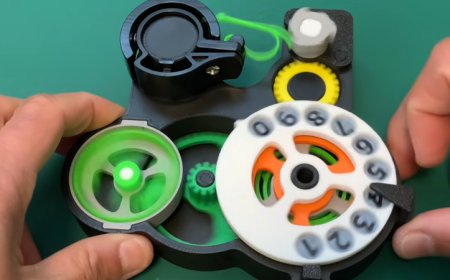 A Rotary Dial The 3D Printed Way