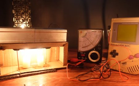 A Candle-Powered Game Boy For Post-Apocalyptic Tetris