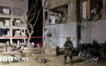 Iranian strike hits near Israeli nuclear facility after Tehran says its site targeted