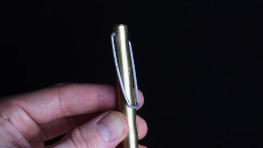 Designing A Pen Clip That Never Bends Out Of Shape