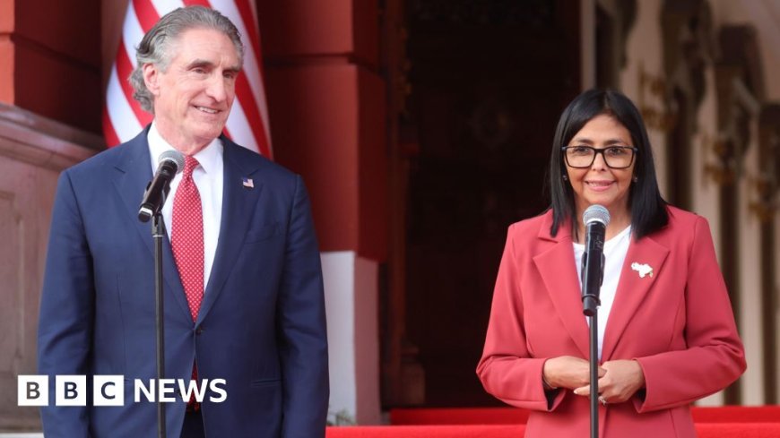 Venezuela's interim president says country will work with US on mining developments