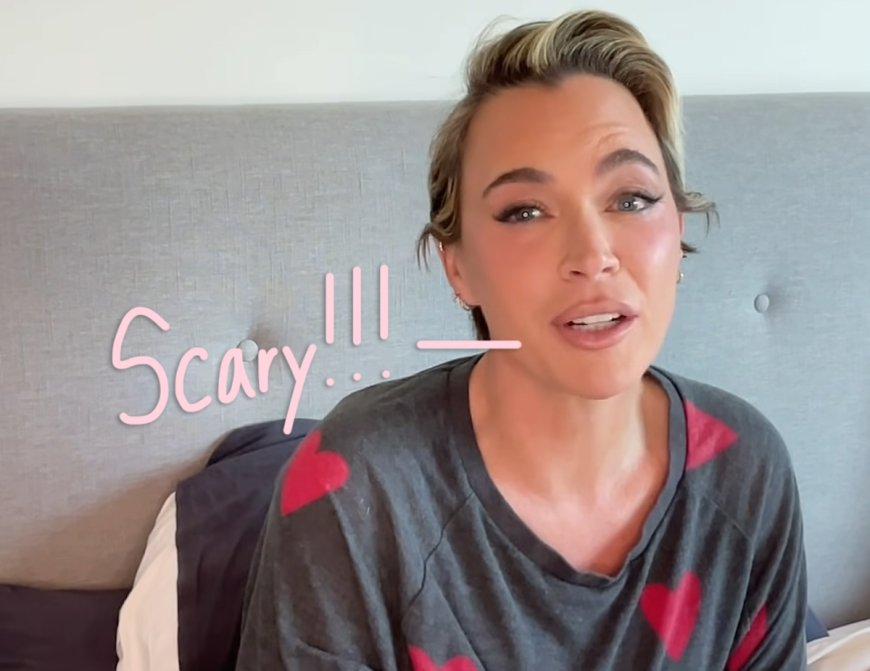 Teddi Mellencamp Hospitalized After Waking Up With Burning Sores All Over Her Body -- Here's What Happened!