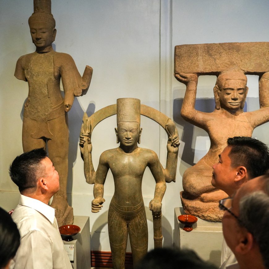 Cambodia Celebrates the Return of Looted Artifacts from Tainted Dealer