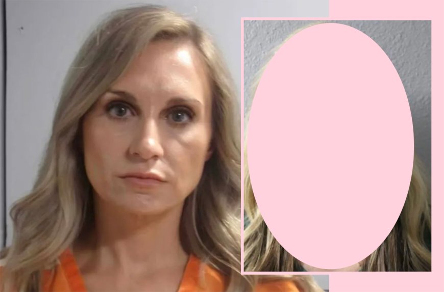 MAYOR MUGSHOT: Disgraced Politician Convicted Of 'Indecent Behavior' With Her Son's Friend Brought Out The Pearls For New Mug -- LOOK! 