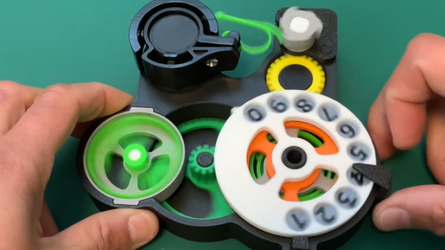 A Rotary Dial The 3D Printed Way