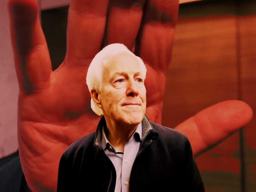 A Tetchy Cornyn Shoves a Hand in the Camera When Pressed on His Filibuster Flip-Flop