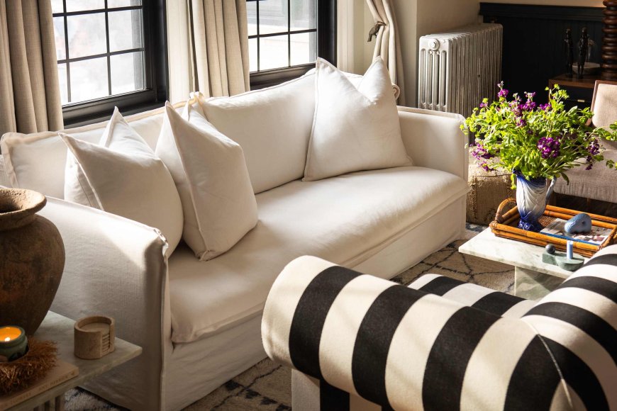 The Underrated Design Hack That Makes Your Fabric Sofa Look Brand-New