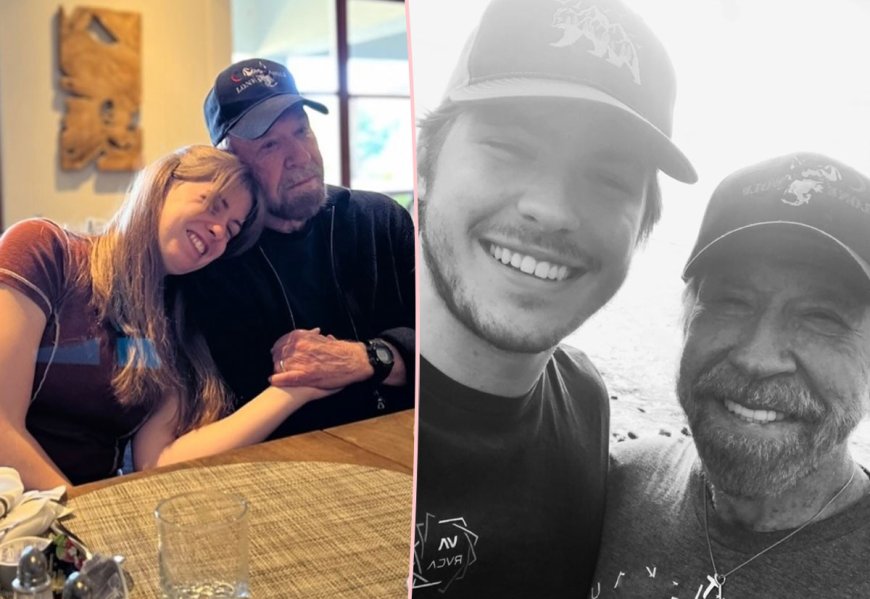 Chuck Norris' Kids Share Emotional Tributes: 'I Don't Think Grief Is A Good Enough Word'