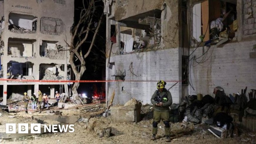 Iranian strike hits near Israeli nuclear facility after Tehran says its site targeted