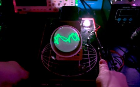 An Oscilloscope The Way They Used To Be