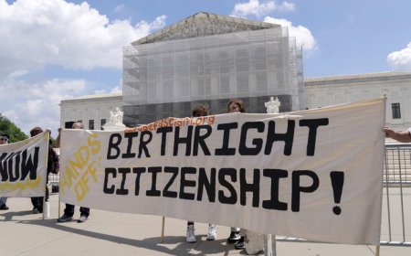 Supreme Court Hears Oral Arguments Over Birthright Citizenship
