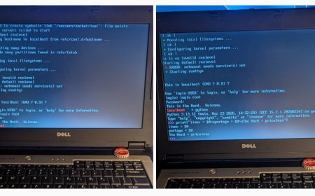 They Weren’t Joking: Gentoo WAS ported to GNU Hurd