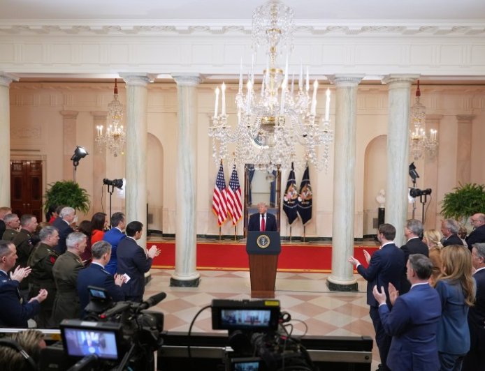 Next Day Trump Speech Re-Reax