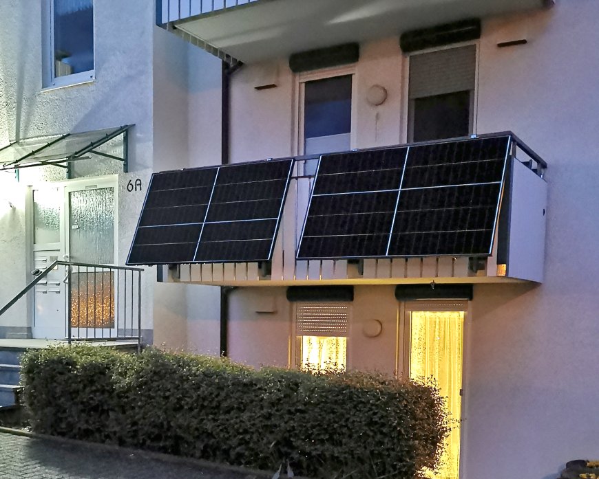 Solar Balconies Take Europe By Storm