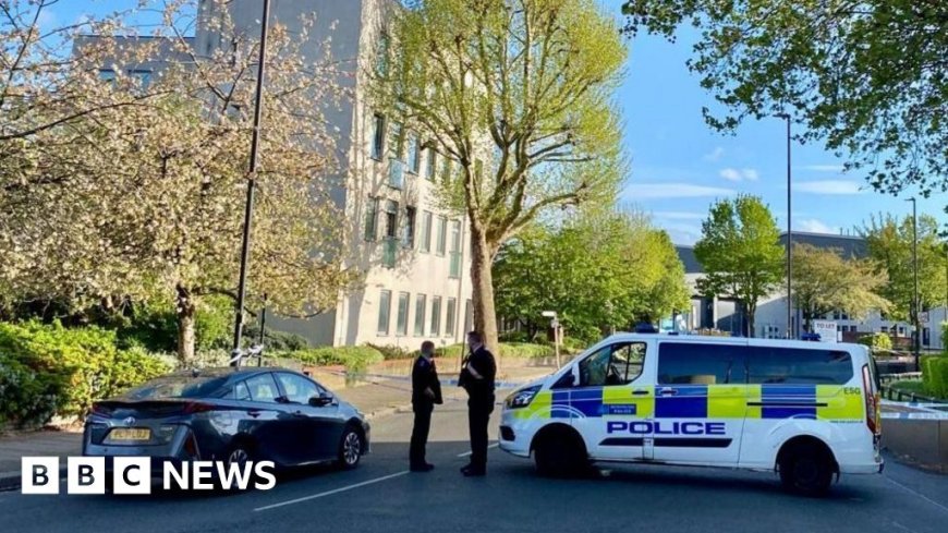 Three charged with arson on Persian media offices