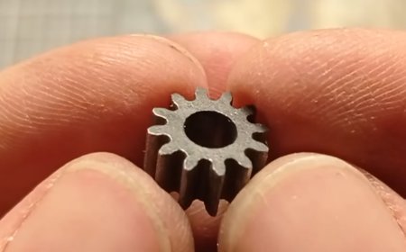 Cutting Steel Gears with Homemade EDM