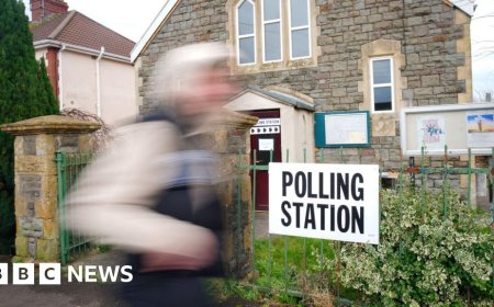 Campaigning sprint finish ahead of elections around Britain tomorrow