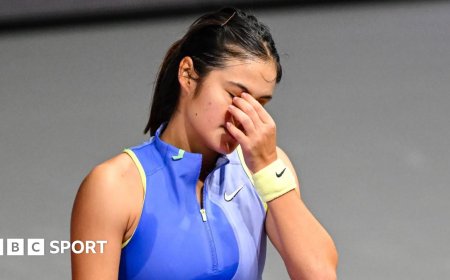 Raducanu withdraws from Rome with post viral symptoms