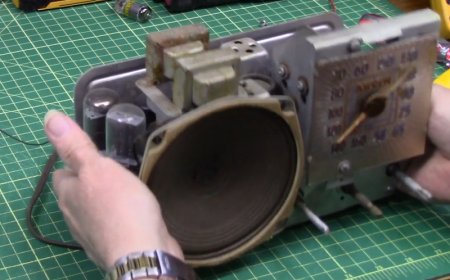 A 1947 Radio Gets A Face Lift