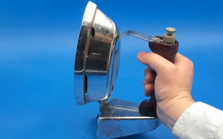 The Montgomery Ward Gasoline-Powered Clothes Iron
