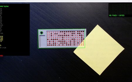 21st Century Punch Cards are 3D Printed and Read By OpenCV